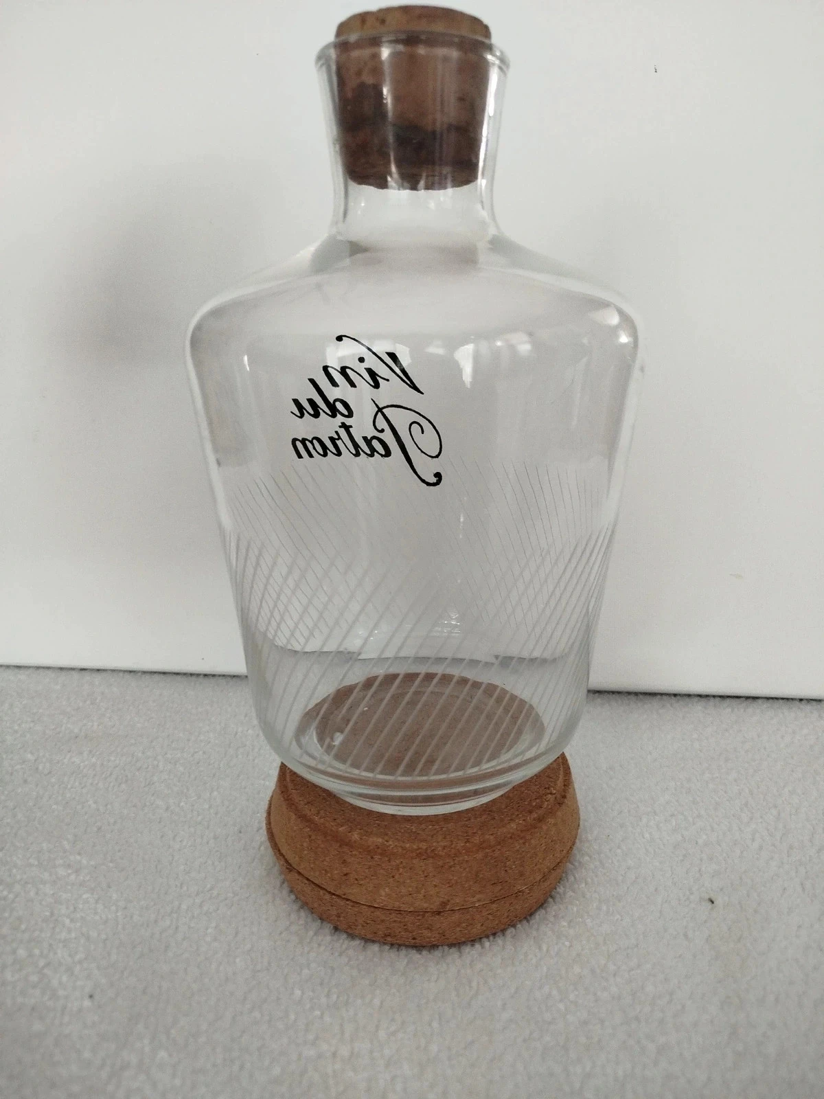 Frasco garrafa carafe Vin du Patron – photo 5